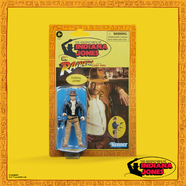 Raiders of the Lost Ark Indiana Jones retro card 3.75" figures in Toys & Games in Trenton