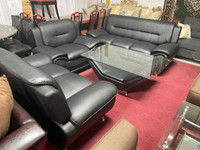 Leather Sofa Set 3+2+1 Available for Sale. Cash on delivery