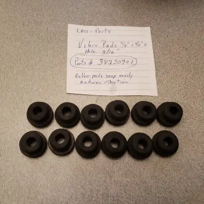 QTÉE 12, LAU PARTS VIBRO PADS 7/8'' X 5/8'' HOLE 5/16'' 38220901, View more