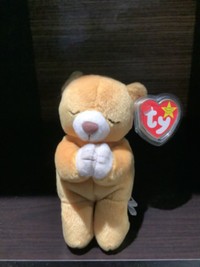 RARE! Praying Ty “HOPE” Beanie Baby Bear 1999