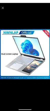Laptop 2 moniteurs intégrés