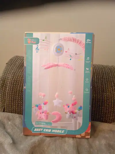 BNIB Unicorn Baby Crib Mobile, View more