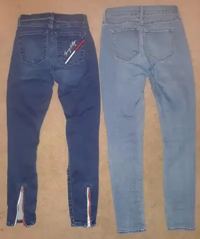 Women's/ girls size 00 skinny jeans, View more