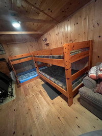  Two sets of bunkbeds $400  