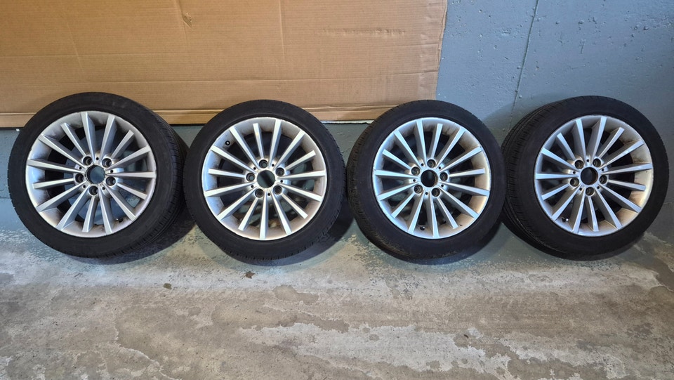 A set of original BMW Rims with All Seasons Tires | Tires & Rims ...