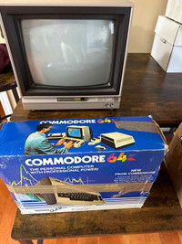 Commodore 64 video monitor plus more!
