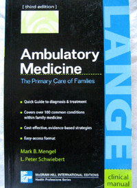 BOOK - Ambulatory Medicine Primary Care of Families