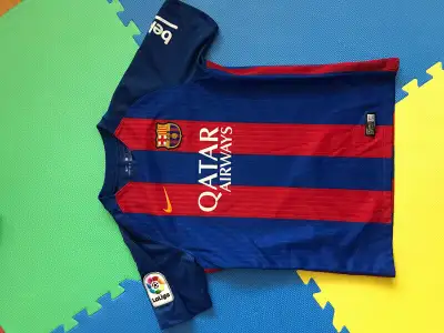 Excellent condition. Youth Large. Authentic Nike shirt. FCB - Football Club Barcelona. Paid $100 at...