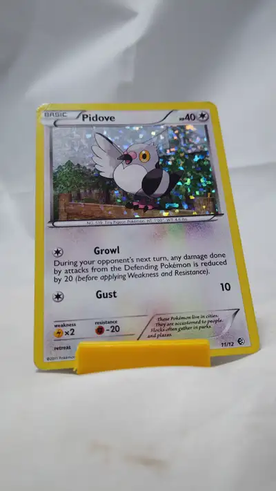 Pokemon Pidove 11/12 McDonald's Collection 2011 Holo None HP, View more
