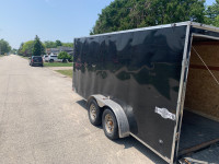 2018 stealth enclosed trailer 7x18 brand new brakes!!