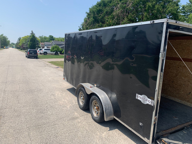 2018 stealth enclosed trailer 7x18 brand new brakes!! in Cargo & Utility Trailers in Leamington