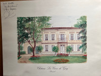 PRINT: Chateau La Croix de Gay, Pomerol