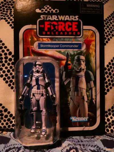 STAR WARS TVC VINTAGE FORCE UNLEASHED: STORMTROOPER COMMANDER, View more