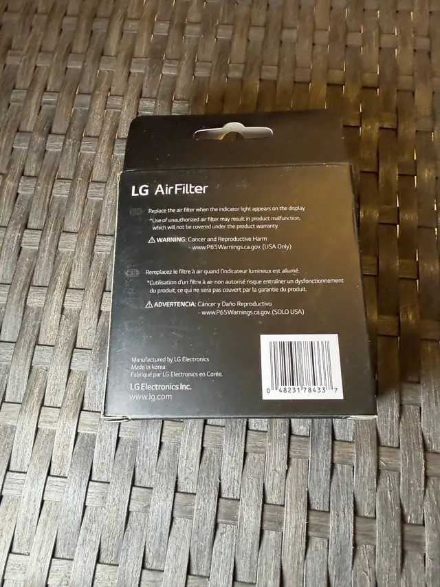 LG Air Filter LT120F in Refrigerators in Mississauga / Peel Region - Image 4