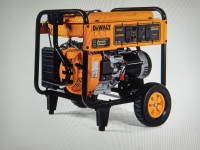 (new in box) DEWALT 10,000 starting 8000 running watt generator