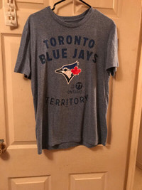 Toronto Bluejays T-shirt in mint condition.SizeM-L.Asking$35obo