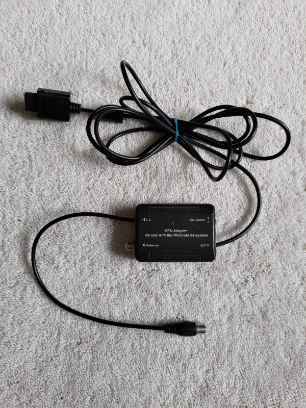 RFU Adapter for N64 System (Also compatible to SNES and GC) in Older Generation in Burnaby/New Westminster