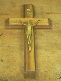 beau crucifix antique # 1304