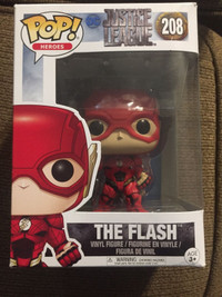 The flash vynil figure, justice league, 