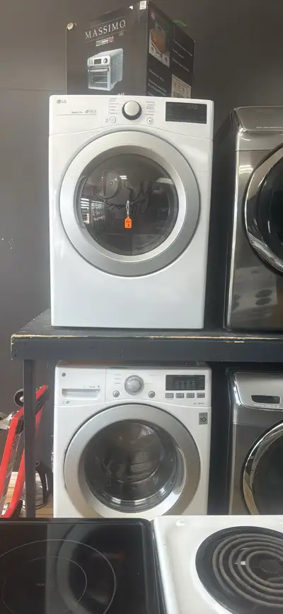 LG Dryer and washer, View more