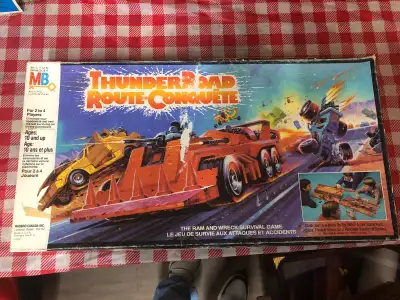Thunder Road Game 1986 Milton Bradley, View more