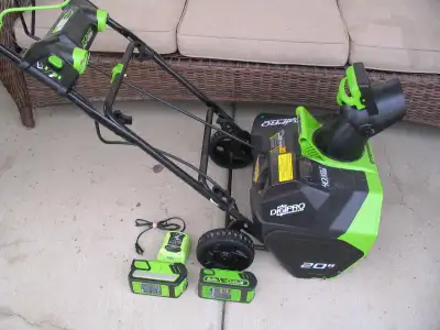 BATTERY OPERATED SNOWBLOWER FOR SALE, View more