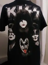 Men's double sided KISS t-shirt size Large