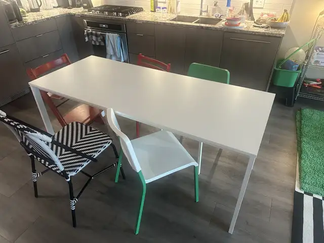 Ikea Table + 2 chairs in Dining Tables & Sets in Vancouver - Image 2