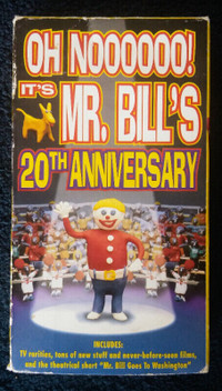 VHS Vintage MR. BILL '70s SNL VIDEO Compilation "OH NOOOOOOOOO!"