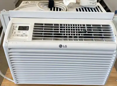 LG 6000 BTU Window Air Conditioner, rarely used, freshly serviced, new condition. $145. 204.661.4750