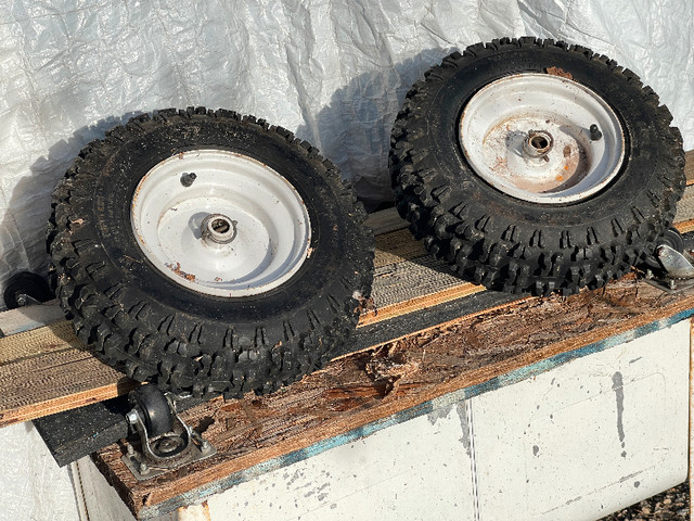 Carlisle tires 4.80 - 8 NHS w/rims. in Tires & Rims in Winnipeg