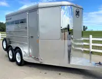 New Mustang 14ft Horse Trailer in Stock Now!