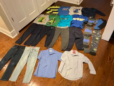 BOYS WINTER CLOTHES LOT 6 years 20 items , View more