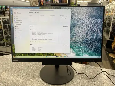 Lenovo All In On PC 24 Inch Display, View more