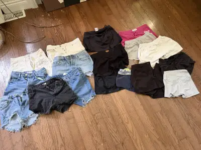huge lot of woman's shorts, View more