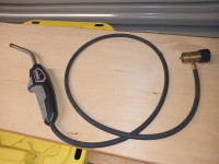 Propane torch hose and handle