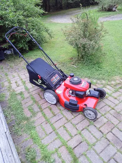 Troy Bilt self propelled lawnmower, View more