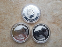 Australia 1 Dollar 2012 Australian Koala Silver 999  1 oz Coin