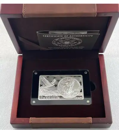 American Silver Eagle 30th Anniversary Edition , View more