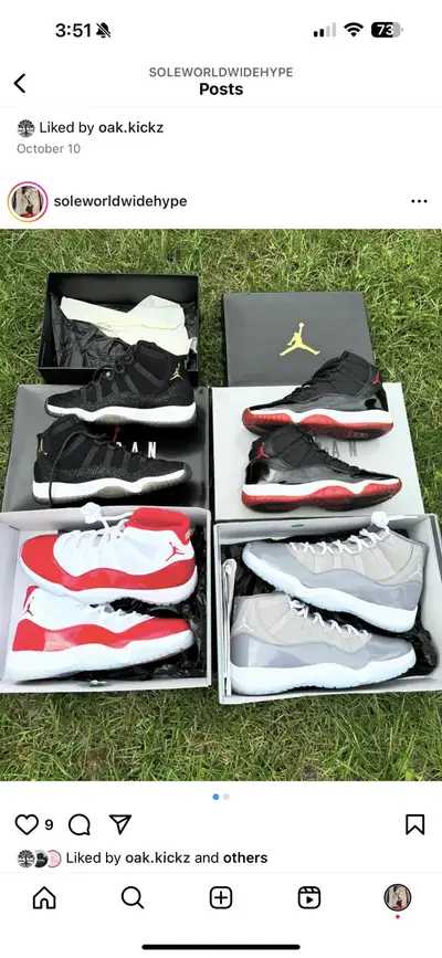 SOLD. Jordan 11 Cherry 11.5M $300, View more