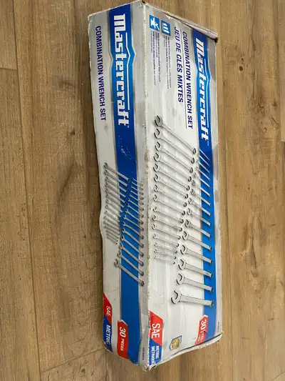 *Price Drop* Mastercraft Combination Wrench Set 30pc, View more