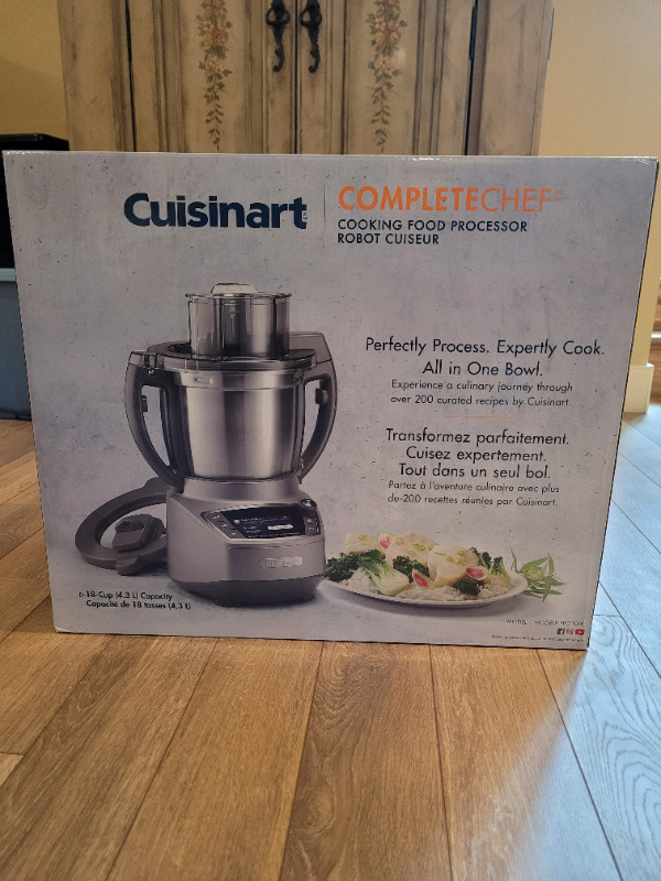 Cuisinart Complete Chef Cooking Food Processor 18 C Microwaves