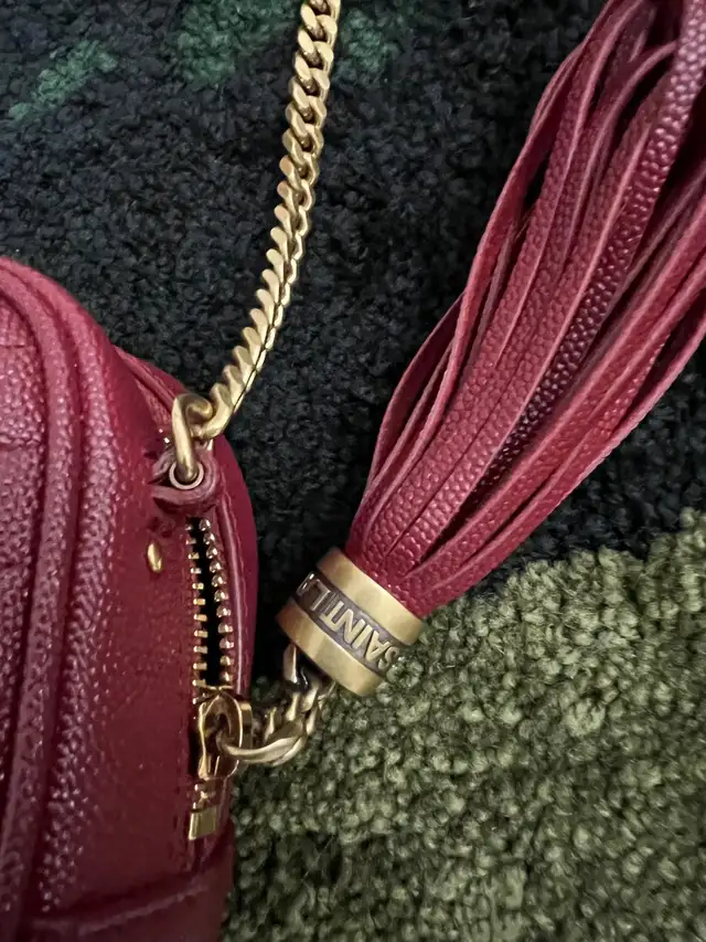 YSL Mini Lou leather bag $1650 IG: @SoleWorldWideHype in Women's - Bags & Wallets in City of Toronto - Image 10