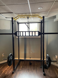 Olympic Full Cage Weight Rack with Pull Down Cabling