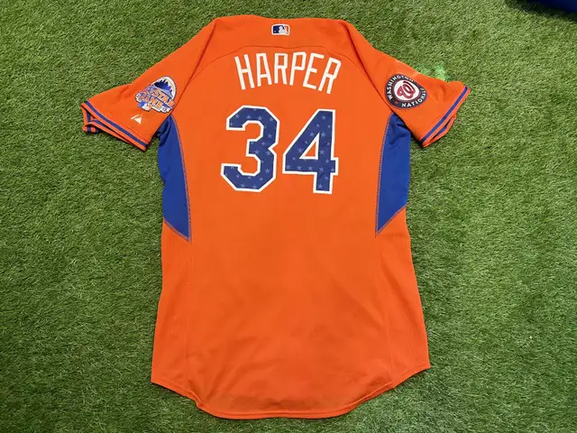 All Star Bryce Harper Washington Nationals Majestic Baseball in Baseball & Softball in City of Toronto - Image 2