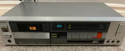 Sony Cassette Deck (TC-FX66) from the 1980s., View more