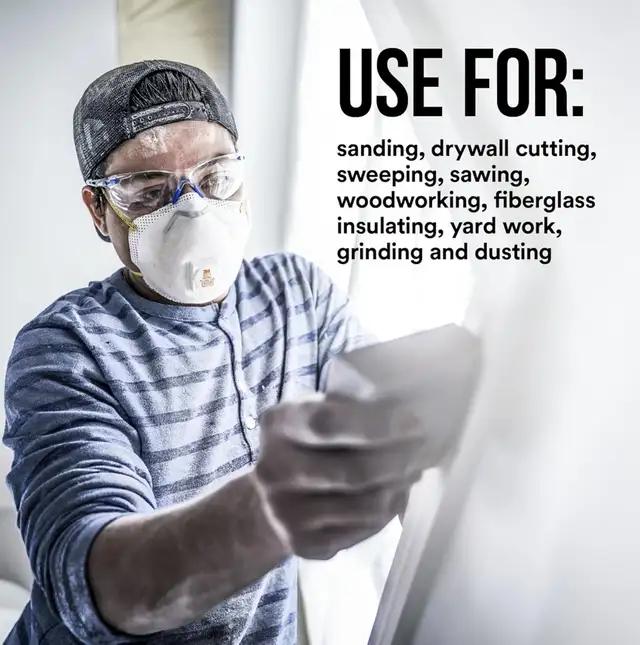 10 pack 3M  Pro Paint Sanding Vented Respirators, 8511,  (n95) in Painting & Paint Supplies in Hamilton - Image 6