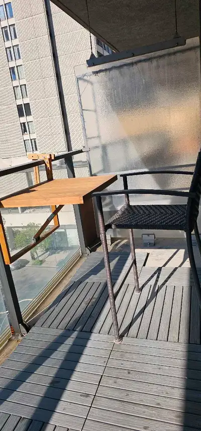 Balcony Table and Chair Set, View more