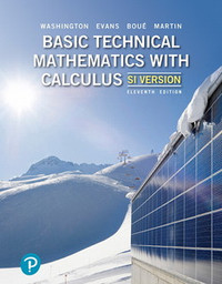 Basic Technical Mathematics Calc 11e Washington 9780134289915