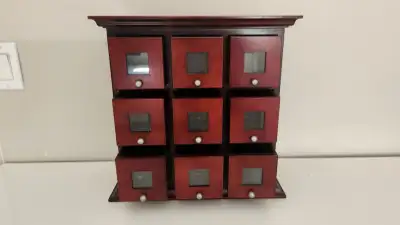 Jewelry Chest Organizer/ Mini Apothecary Chest, View more